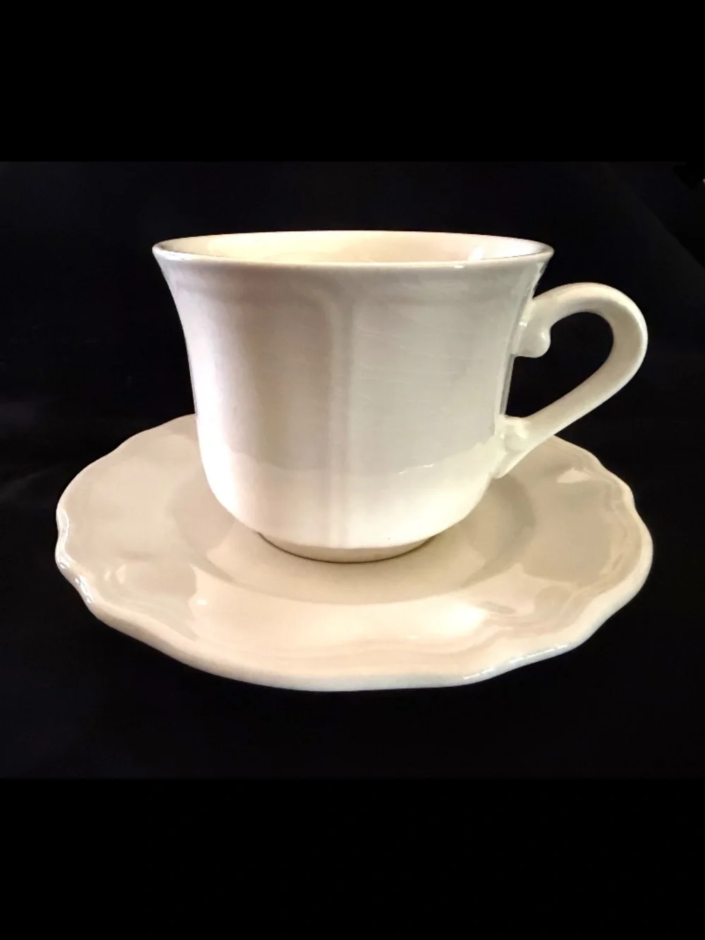 Federalist Ironstone Tea Cup & Saucer